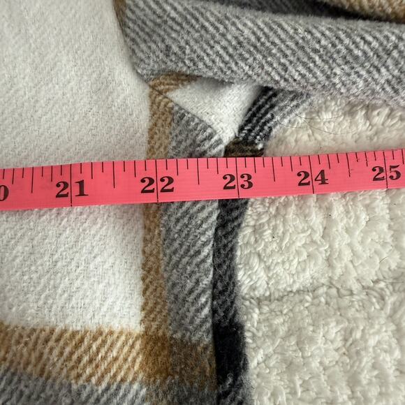 Womens Size XL Plaid Flannel Long Sleeve Shirt Casual Layers Outdoors Camping - Picture 7 of 12